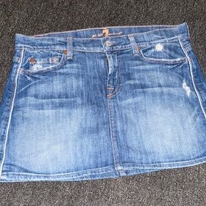 7 For All Mankind Skirt Size 30